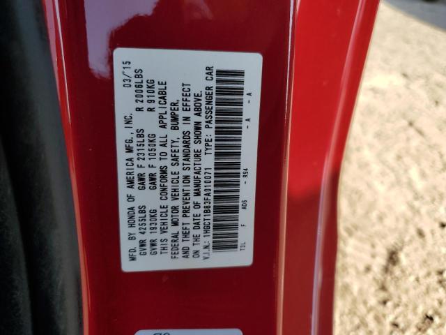 Photo 12 VIN: 1HGCT1B83FA010071 - HONDA ACCORD EXL 