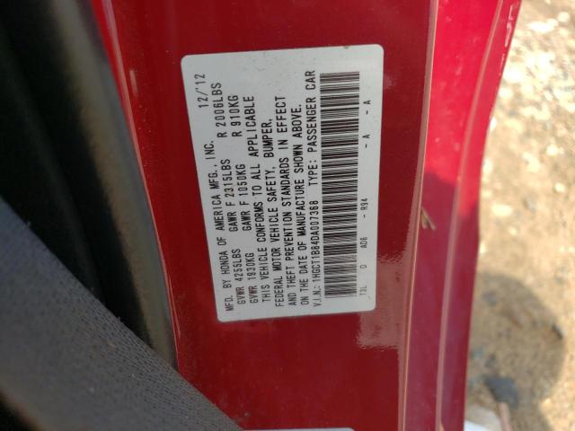 Photo 11 VIN: 1HGCT1B84DA007368 - HONDA ACCORD EXL 