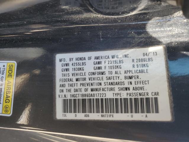 Photo 11 VIN: 1HGCT1B86DA017223 - HONDA ACCORD EXL 