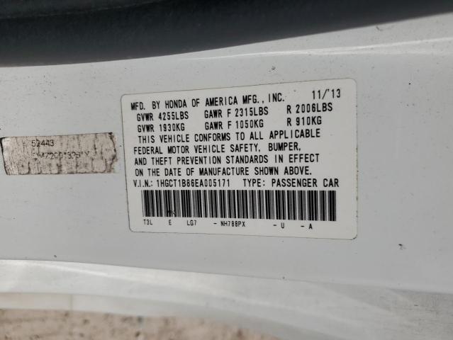 Photo 12 VIN: 1HGCT1B86EA005171 - HONDA ACCORD EXL 