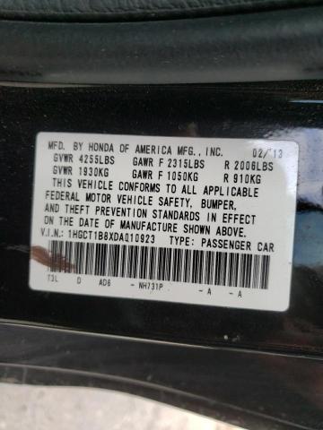 Photo 9 VIN: 1HGCT1B8XDA010923 - HONDA ACCORD EXL 