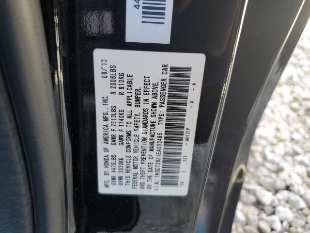 Photo 11 VIN: 1HGCT2B81EA000465 - HONDA ACCORD EXL 