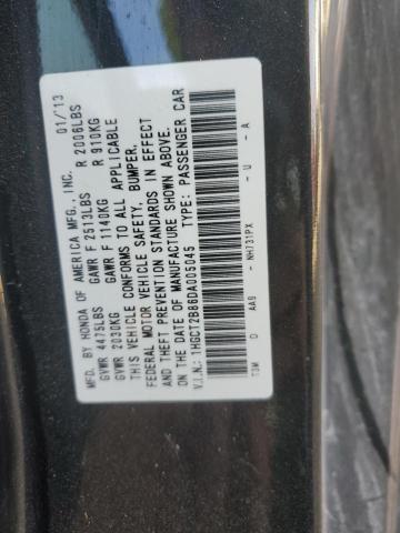 Photo 11 VIN: 1HGCT2B86DA005045 - HONDA ACCORD 