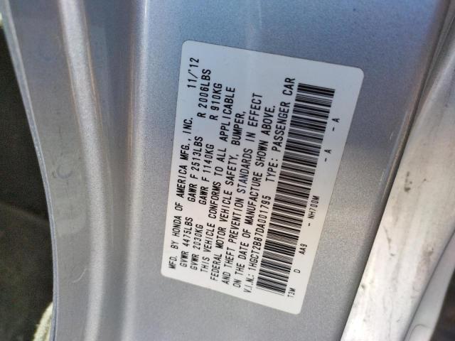 Photo 9 VIN: 1HGCT2B87DA001795 - HONDA ACCORD EXL 