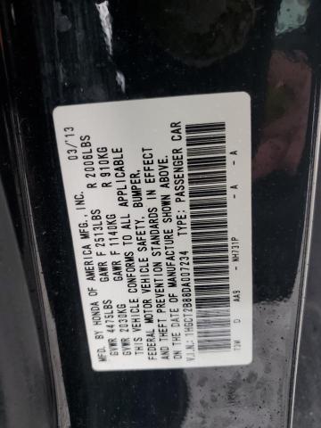 Photo 11 VIN: 1HGCT2B88DA007234 - HONDA ACCORD 