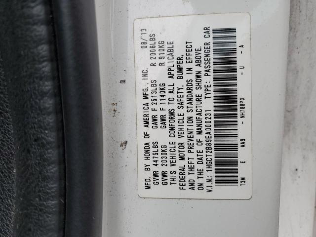 Photo 11 VIN: 1HGCT2B89EA000231 - HONDA ACCORD EXL 