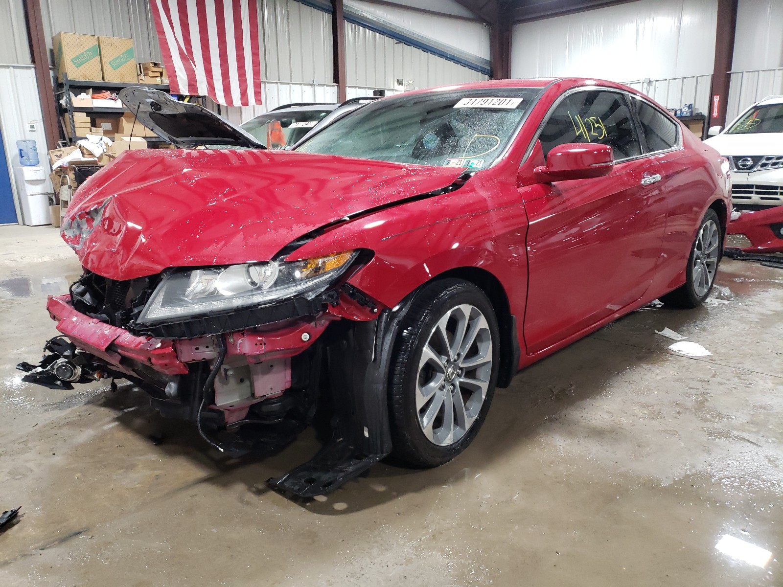 Photo 1 VIN: 1HGCT2B8XEA008483 - HONDA ACCORD EXL 