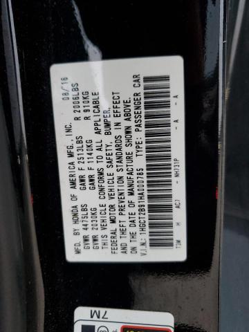 Photo 12 VIN: 1HGCT2B91HA000785 - HONDA ACCORD EXL 