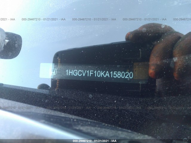 Photo 8 VIN: 1HGCV1F10KA158020 - HONDA ACCORD SEDAN 