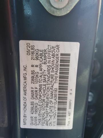 Photo 12 VIN: 1HGCV1F10LA085183 - HONDA ACCORD LX 