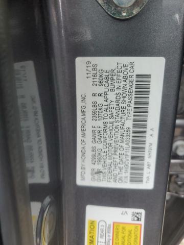 Photo 11 VIN: 1HGCV1F11LA033559 - HONDA ACCORD 