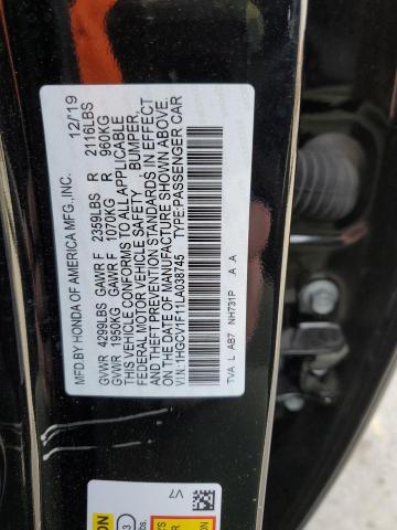 Photo 11 VIN: 1HGCV1F11LA038745 - HONDA ACCORD 