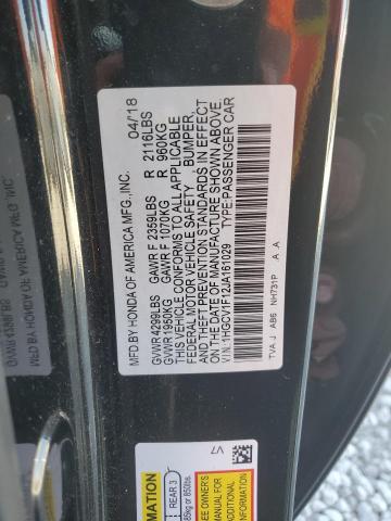 Photo 11 VIN: 1HGCV1F12JA161029 - HONDA ACCORD 