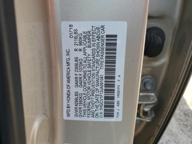 Photo 12 VIN: 1HGCV1F13JA091041 - HONDA ACCORD LX 