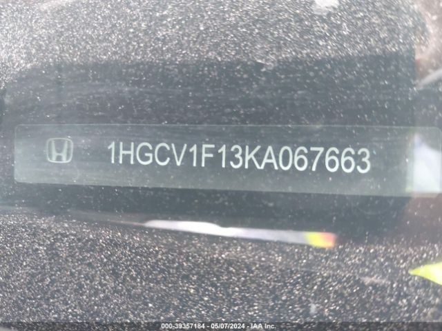 Photo 8 VIN: 1HGCV1F13KA067663 - HONDA ACCORD 