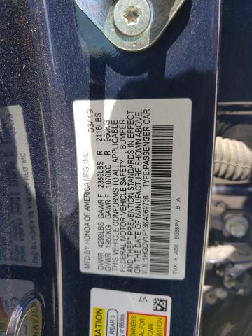 Photo 11 VIN: 1HGCV1F13KA069736 - HONDA ACCORD LX 