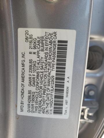 Photo 9 VIN: 1HGCV1F13LA122629 - HONDA ACCORD LX 