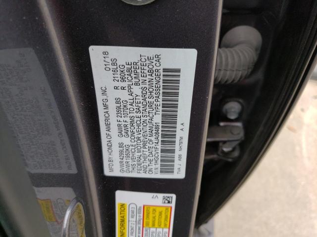 Photo 11 VIN: 1HGCV1F14JA084891 - HONDA ACCORD LX 