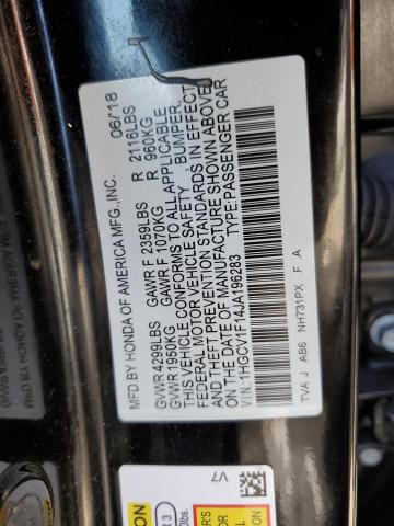 Photo 11 VIN: 1HGCV1F14JA196283 - HONDA ACCORD LX 