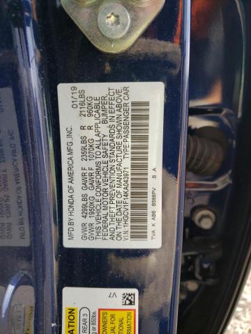 Photo 11 VIN: 1HGCV1F14KA043971 - HONDA ACCORD LX 