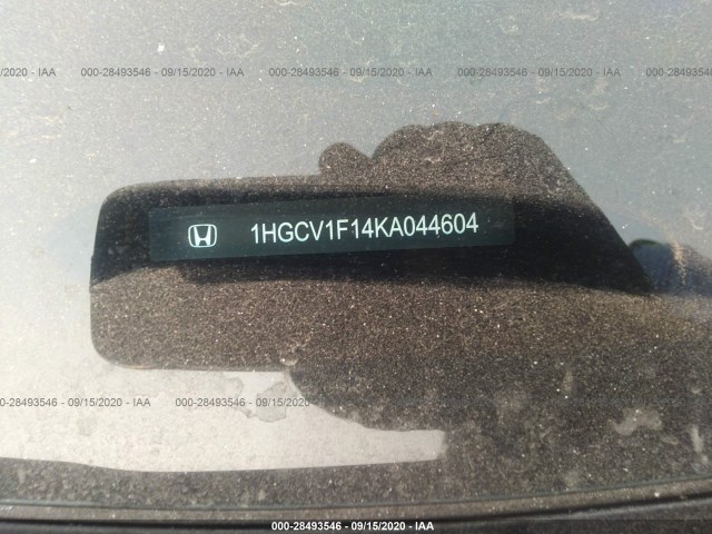 Photo 8 VIN: 1HGCV1F14KA044604 - HONDA ACCORD SEDAN 