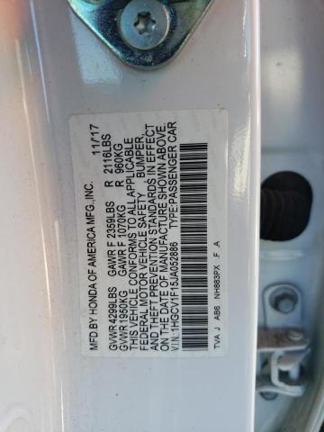 Photo 11 VIN: 1HGCV1F15JA052886 - HONDA ACCORD 