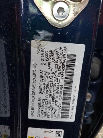 Photo 11 VIN: 1HGCV1F15JA190086 - HONDA ACCORD 