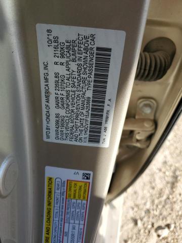 Photo 11 VIN: 1HGCV1F15JA253669 - HONDA ACCORD 