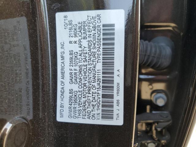 Photo 9 VIN: 1HGCV1F15JA261111 - HONDA ACCORD LX 