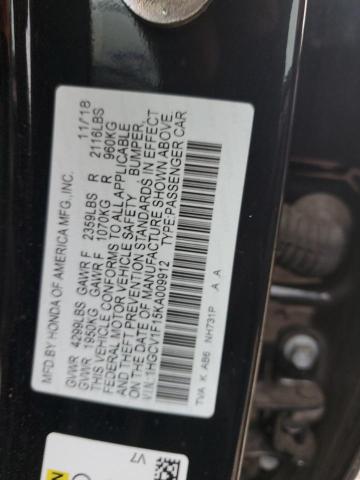 Photo 11 VIN: 1HGCV1F15KA009912 - HONDA ACCORD LX 