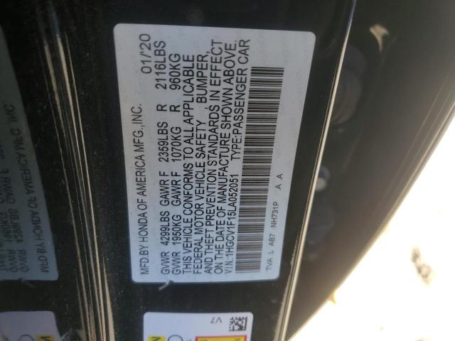 Photo 11 VIN: 1HGCV1F15LA052051 - HONDA ACCORD LX 