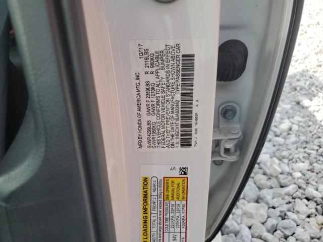 Photo 12 VIN: 1HGCV1F16JA022862 - HONDA ACCORD LX 