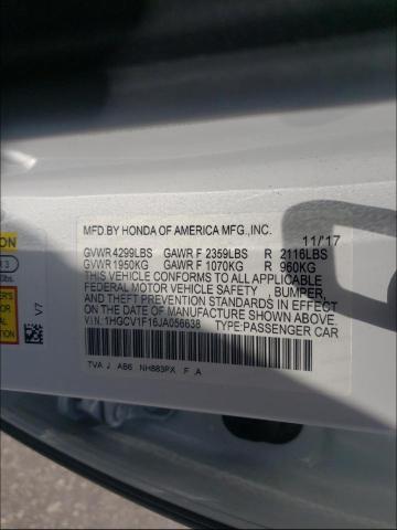 Photo 9 VIN: 1HGCV1F16JA056638 - HONDA ACCORD 