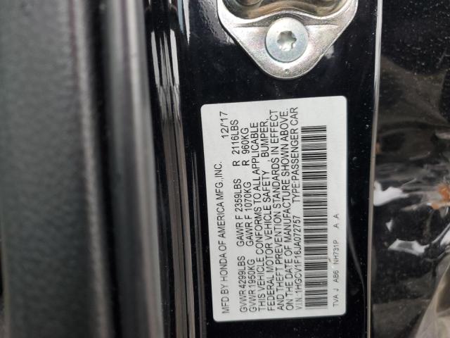 Photo 11 VIN: 1HGCV1F16JA072757 - HONDA ACCORD LX 