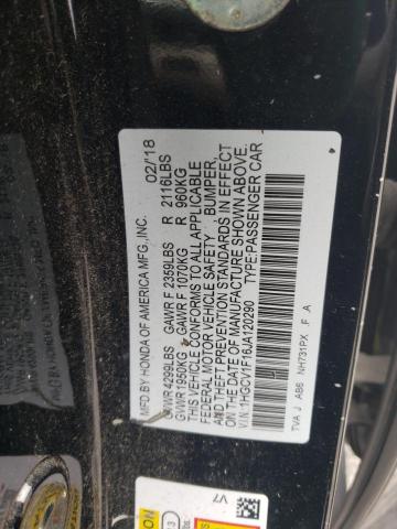 Photo 11 VIN: 1HGCV1F16JA120290 - HONDA ACCORD 