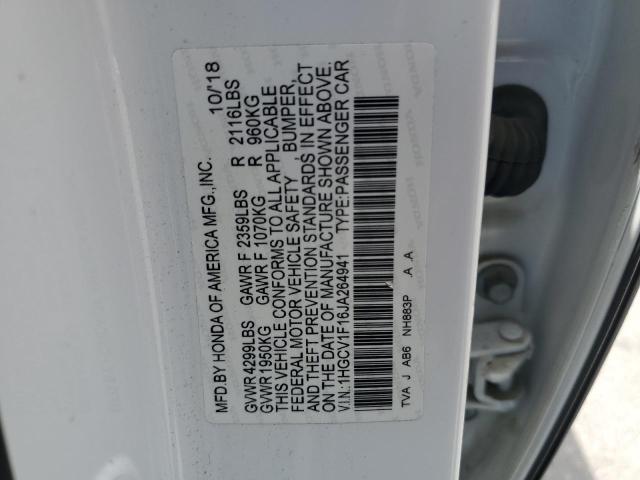 Photo 11 VIN: 1HGCV1F16JA264941 - HONDA ACCORD LX 