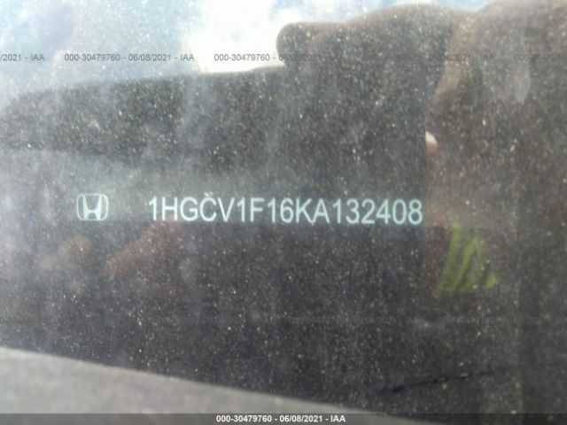 Photo 8 VIN: 1HGCV1F16KA132408 - HONDA ACCORD SEDAN 