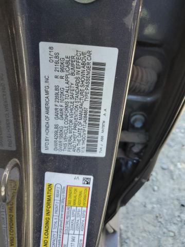 Photo 11 VIN: 1HGCV1F17JA084867 - HONDA ACCORD LX 