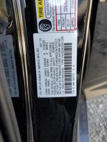 Photo 11 VIN: 1HGCV1F17KA123345 - HONDA ACCORD 