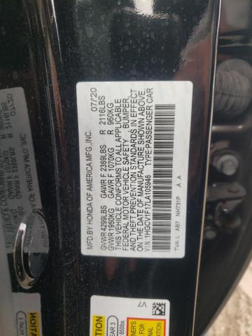 Photo 11 VIN: 1HGCV1F17LA105946 - HONDA ACCORD 