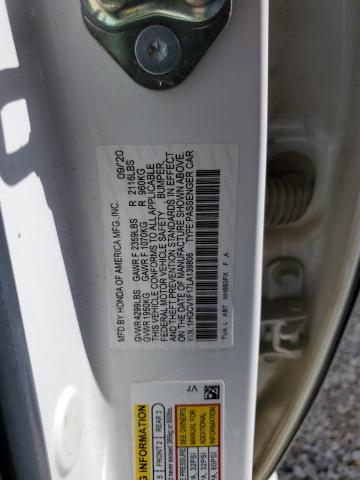 Photo 11 VIN: 1HGCV1F17LA139806 - HONDA ACCORD 