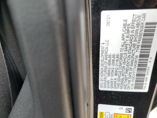 Photo 12 VIN: 1HGCV1F17MA086798 - HONDA ACCORD LX 