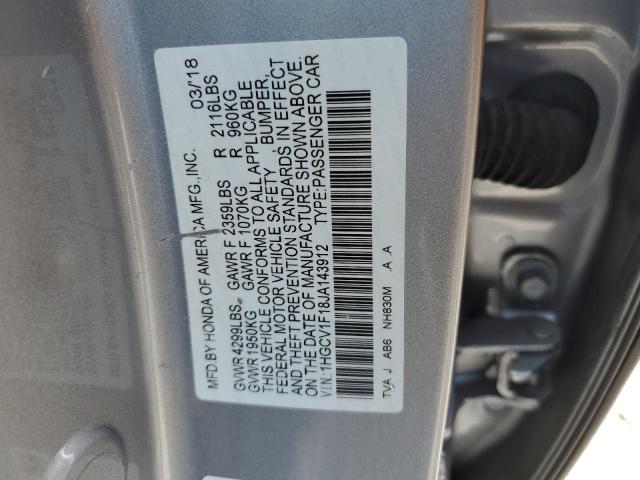 Photo 11 VIN: 1HGCV1F18JA143912 - HONDA ACCORD 