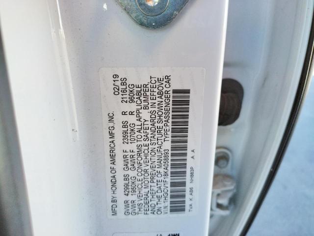 Photo 9 VIN: 1HGCV1F18KA058893 - HONDA ACCORD LX 