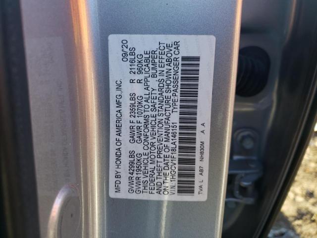 Photo 11 VIN: 1HGCV1F18LA146151 - HONDA ACCORD LX 