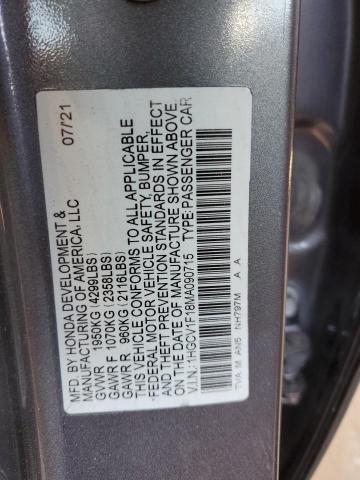 Photo 11 VIN: 1HGCV1F18MA090715 - HONDA ACCORD LX 