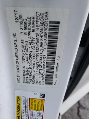 Photo 11 VIN: 1HGCV1F19JA068329 - HONDA ACCORD LX 