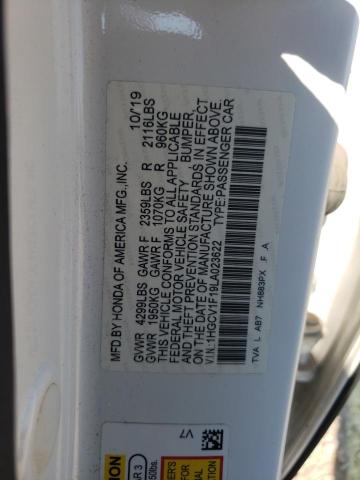 Photo 11 VIN: 1HGCV1F19LA023622 - HONDA ACCORD 