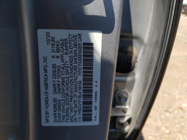 Photo 11 VIN: 1HGCV1F19LA156154 - HONDA ACCORD LX 