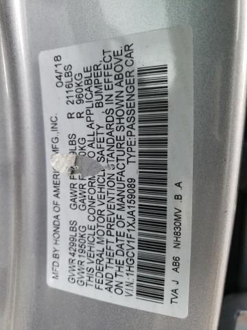 Photo 11 VIN: 1HGCV1F1XJA159089 - HONDA ACCORD LX 